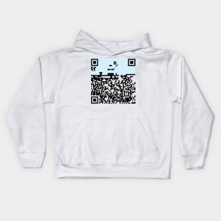 Super QR Code Bros Kids Hoodie